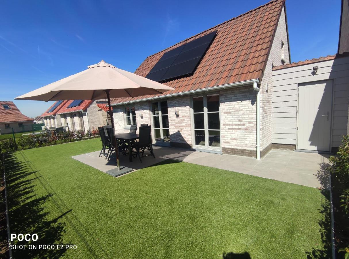 Vakantiewoning Polderhuis 10, Airco En Verwarming In Alle Kamers, Prive Parkeerplaats En Afgesloten Tuin Koksijde Ngoại thất bức ảnh